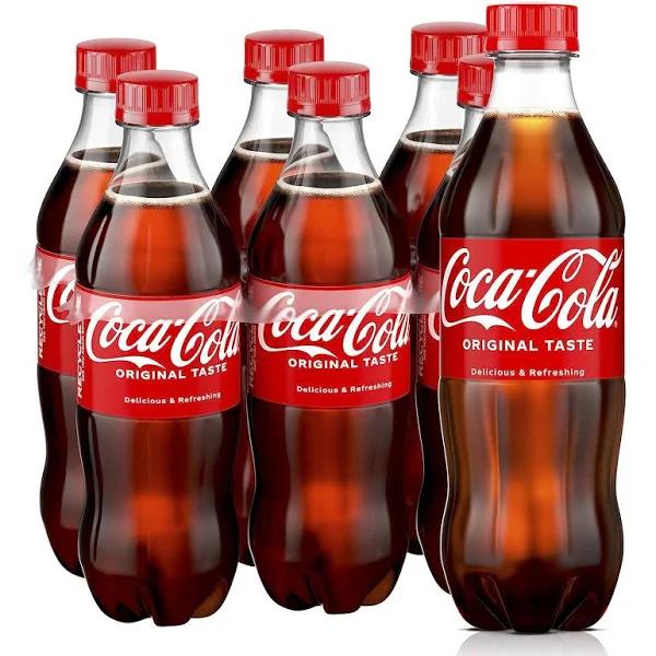 Soda Soft Drink, 16.9 Fl Oz, 6 Pack