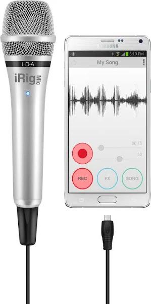 IK Multimedia iRig Mic HD-A Handheld Mic For Android