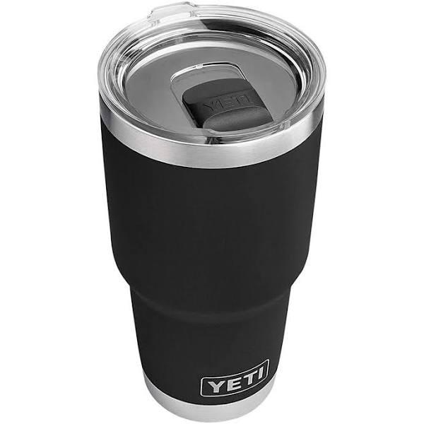 Yeti Rambler 30 oz Tumbler, Stainless Steel, Vacuum Insulated With Magslider Lid Black