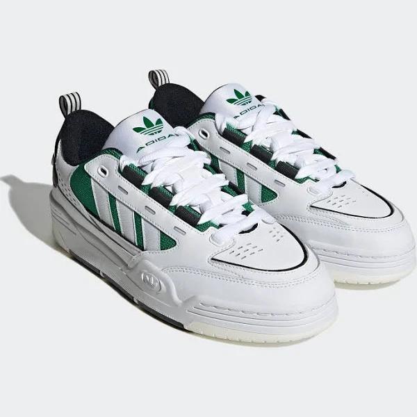 Adidas Originals ADI2000 Sneakers in White/Green