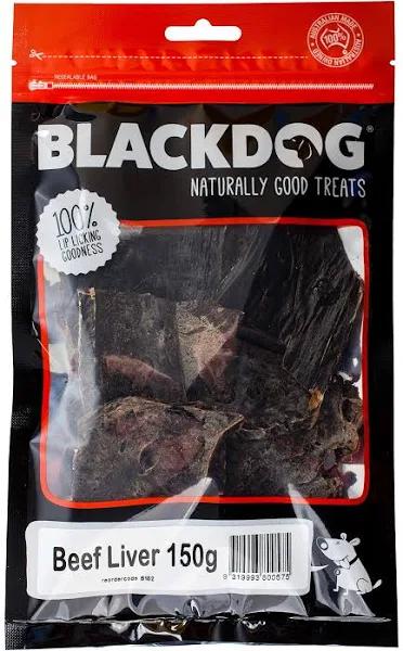 Blackdog Beef Liver Dog Treats - 150g