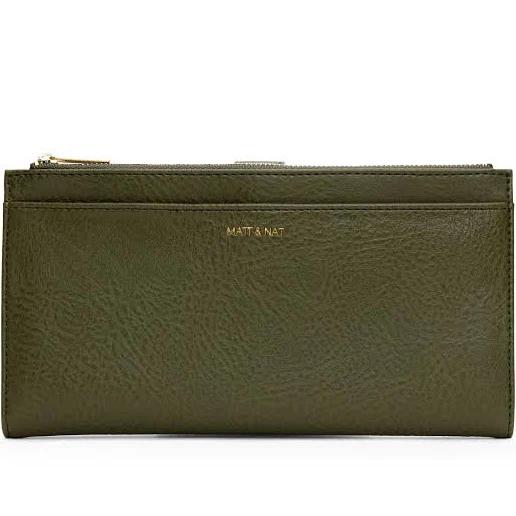 Matt & Nat MOTIV Vegan Wallet - Dwell LEAF