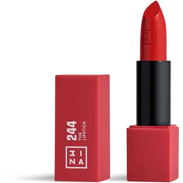 3INA Makeup The Lipstick 18G (Various Shades) - 244 Vivide True Red