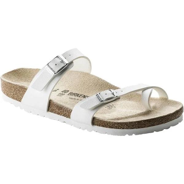 Birkenstock Mayari Birko-Flor White Sandals