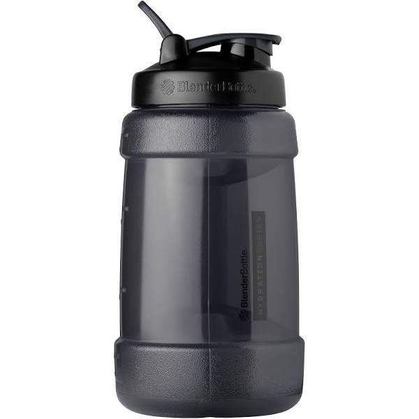 BlenderBottle Hydration Extra Large Koda Water Jug, 2.2-Liter, Black