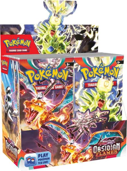 Pokémon TCG Scarlet & Violet 3 - Obsidian Flames - Booster Box