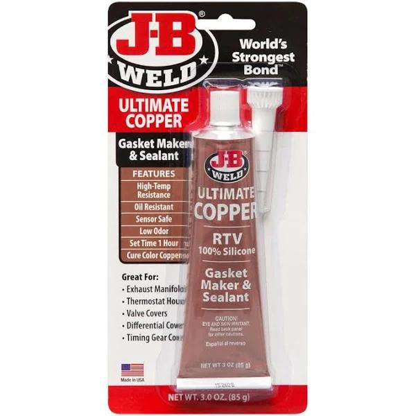 J-B Weld Ultimate Copper Silicone - Gasket Maker - 261481