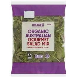 Macro Organic Gourmet Salad Mix 100g