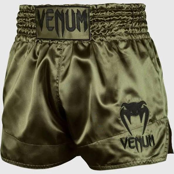 Venum Classic Muay Thai Shorts - Khaki/Black 2XL