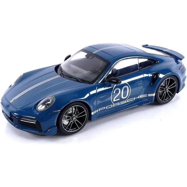 Porsche 911 (992) Turbo S Coupe Sport Design Blue 2021