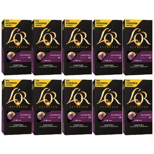 L'Or Espresso Coffee Capsules Supremo 100 Pack