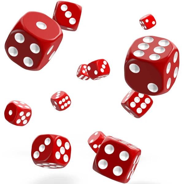 Oakie DOAKIE Dice D6 12 mm Solid - Red (36)