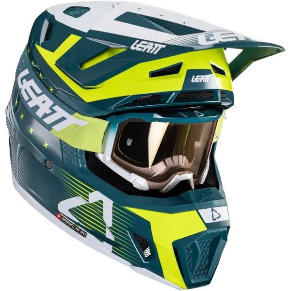 Leatt Helmet Kit Moto 7.5 V24 - Acid Fuel - XS