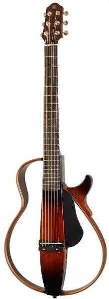 Yamaha SLG200S Steel String Silent Guitar Tobacco Brown Sunburst