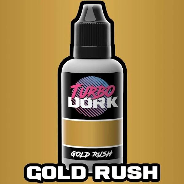 Turbo Dork Gold Rush Metallic Acrylic Paint 20ml Bottle