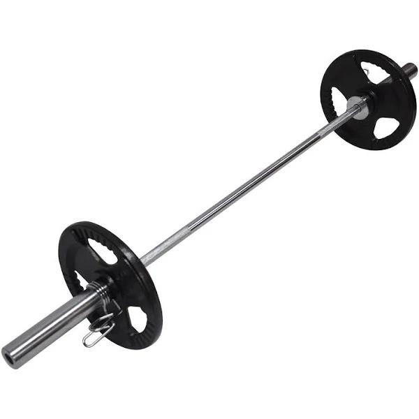 29kg Weight Set 150cm Olympic Barbell Bar 20kg Weight Plate Free