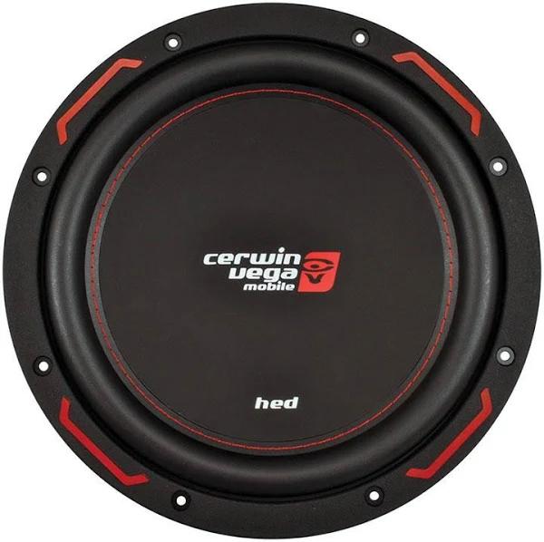 Cerwin Vega H7104D Hed Series 10" Dual 4-Ohm Subwoofer