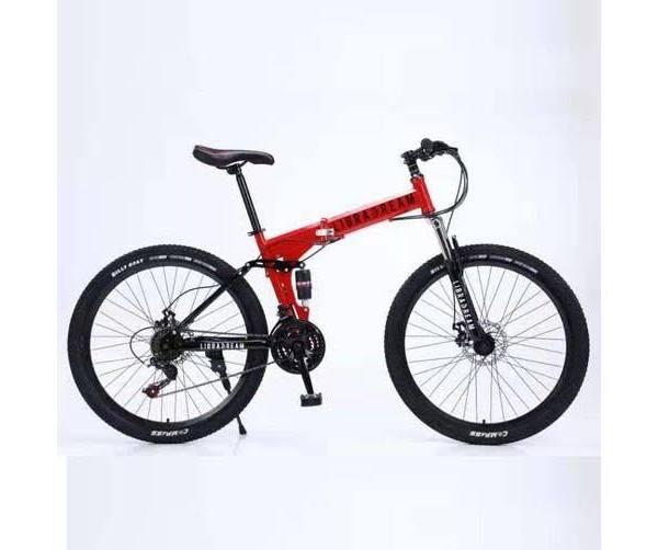 Foldable Mountain Bike 26inch 27/ 24/21Speed Bicycle Spoke Wheel Bicycle OBI2148