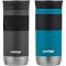 Contigo Snapseal Insulated Travel Mug, 16 oz, Sake/Juniper, 2 Pack