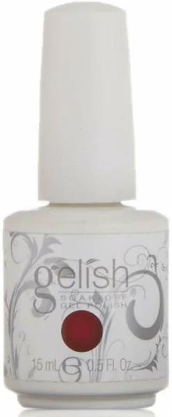 Gelish Harmony Fire Cracker Nail Gel, Bright Red Creme