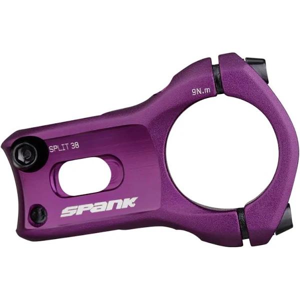 Spank Split Stem 48mm Purple