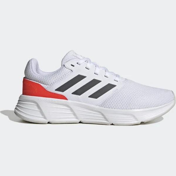 Adidas Galaxy 6 Shoes White Black Red - 48