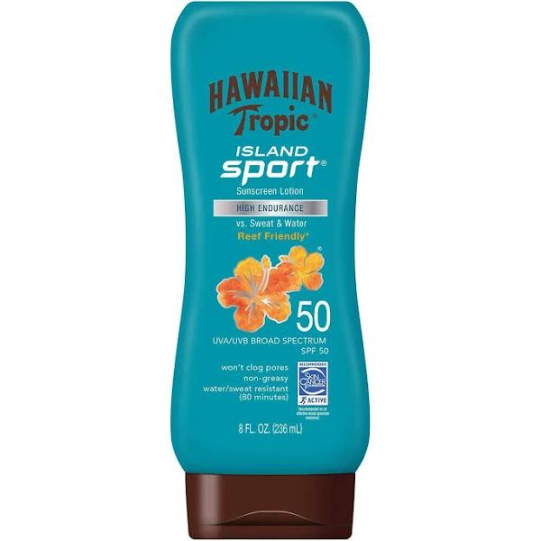 Hawaiian Tropic Island Sport Lotion Sunscreen SPF 50