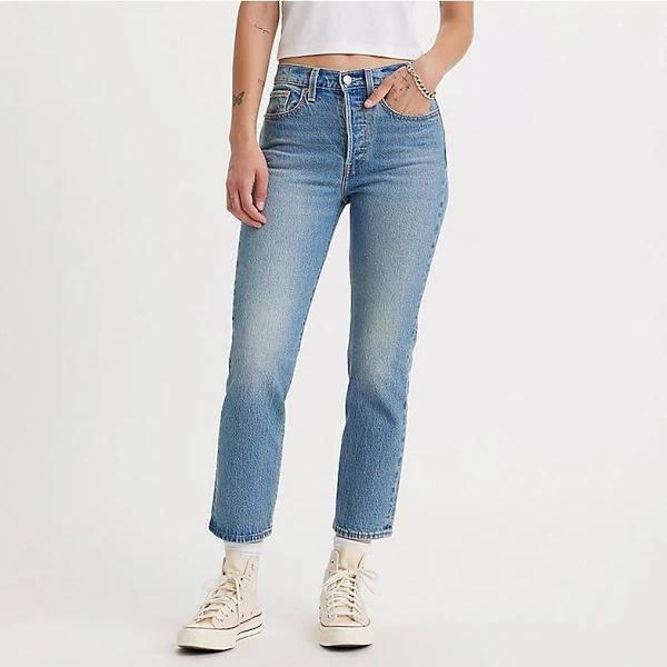 Levi's Wedgie Straight Jeans Calling All Blues