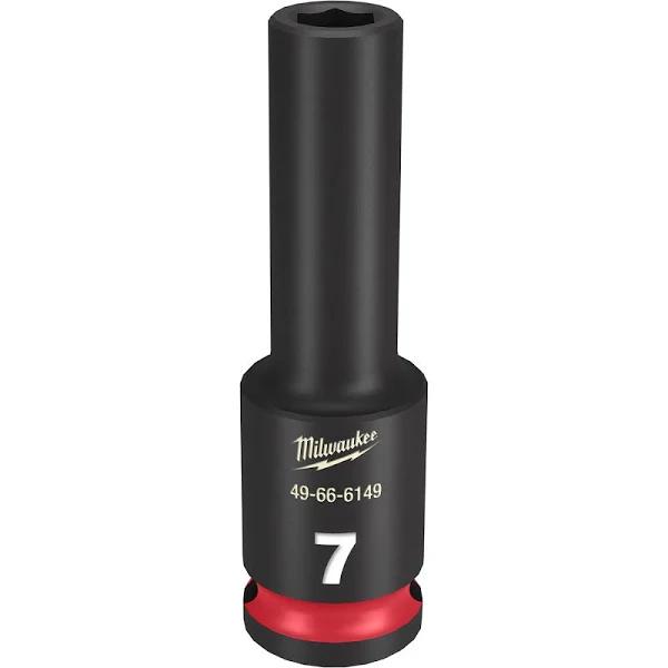 Milwaukee Shockwave 3/8" Drive 7mm Deep 6 Point Impact Socket 49666149 by Autoelec