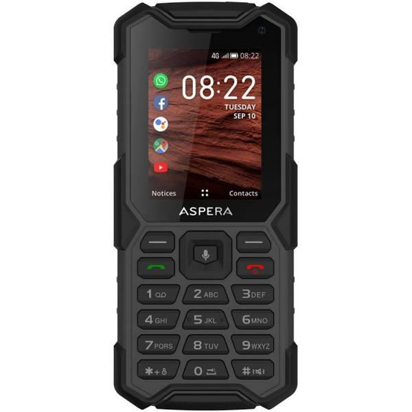 Aspera R40 (4G Rugged Phone Keypad IP68) - Black