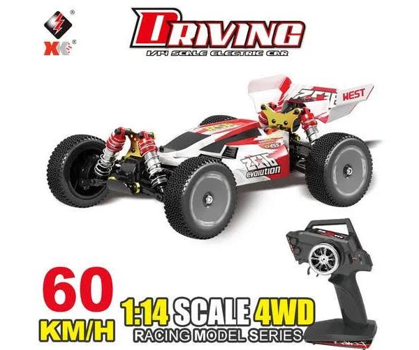 Wltoys XKS 144001 Rc Car 60km/h 1/14 4WD Rc Buggy Car Racing Off-road Car