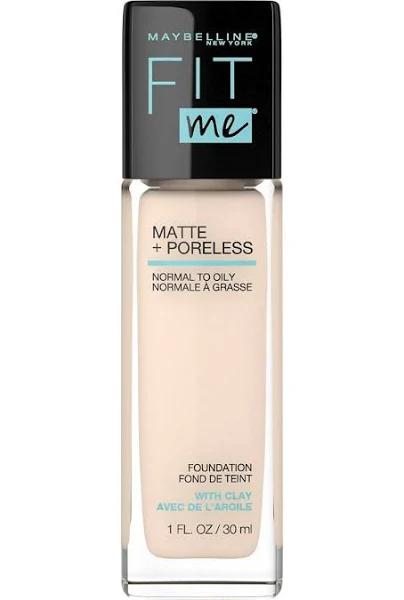 Maybelline Fit Me Matte + Poreless Foundation - Porcelain