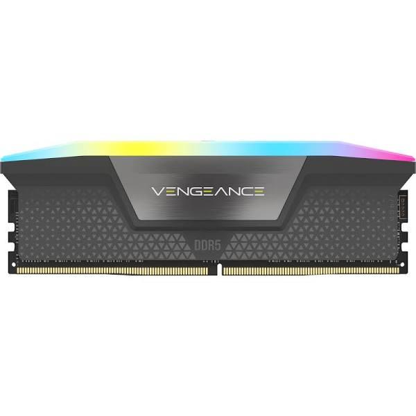 Corsair Vengeance RGB DDR5 5200MHz 64GB (2x32GB) Desktop Memory CMH64GX5M2B5200Z40K