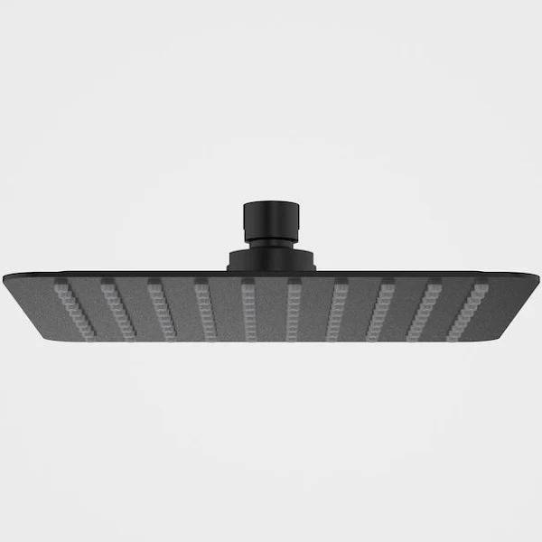 Caroma Urbane II 200mm Square Rain Shower - Matte Black