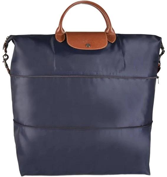 Longchamp Ladies Expandable Le Pliage Travel Bag in Navy