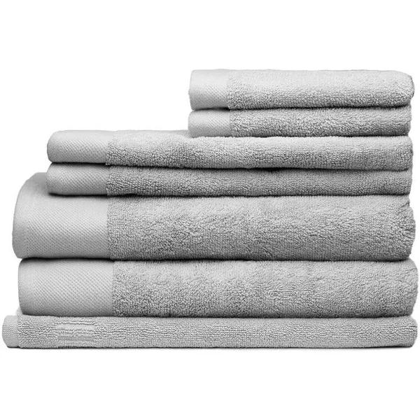 Sheraton Luxury Byron 7 Piece Cotton Towel Pack Grey