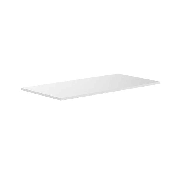 Desky Melamine Desk Tops White / 1500x750mm / Straight