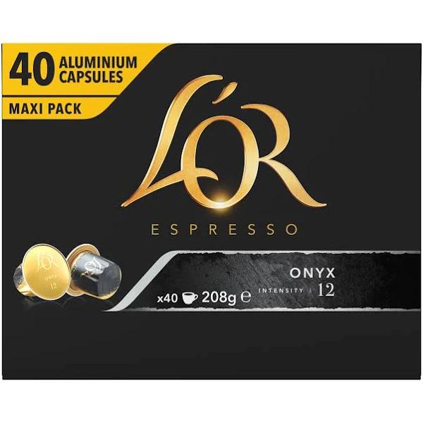 L'Or Espresso Onyx Capsules 208g 40 Pack