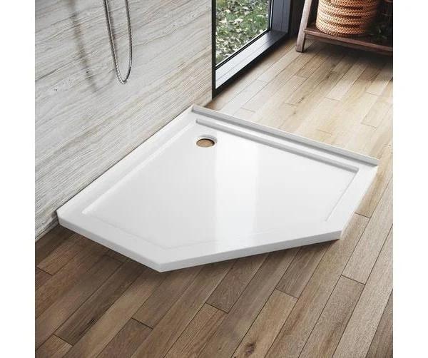 Diamond Shape Acrylic Fiberglass Shower Trays & Bases 900x900mm