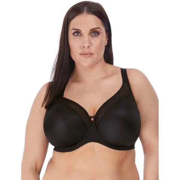 Elomi Smooth Moulded Bra 46DD / Black