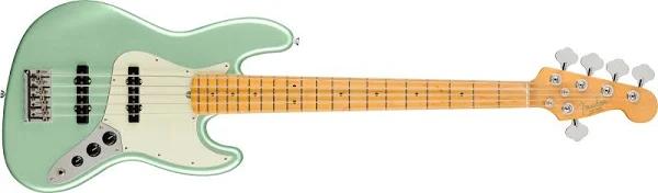 Fender American Professional II Jazz Bass V - Maple/Mystic Surf Green