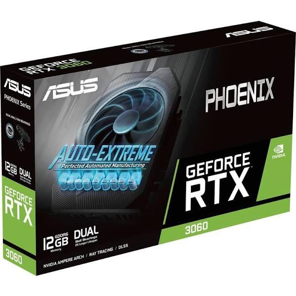 Asus Phoenix PH-RTX3060-12G-V2 NVIDIA GeForce RTX 3060 12 GB GDDR6