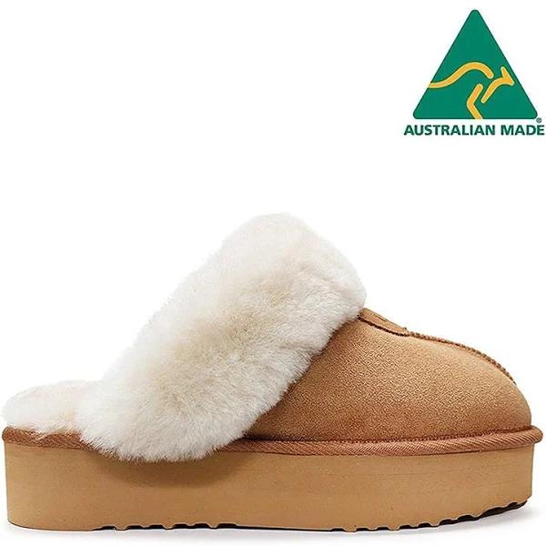 UGG Platform Ladies Scuff- Made in Australia - Earn Everyday Rewards, AfterPay Available