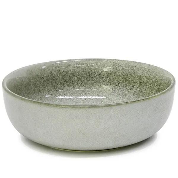 Salt&Pepper Relic Pasta Bowl 18cm - Moss