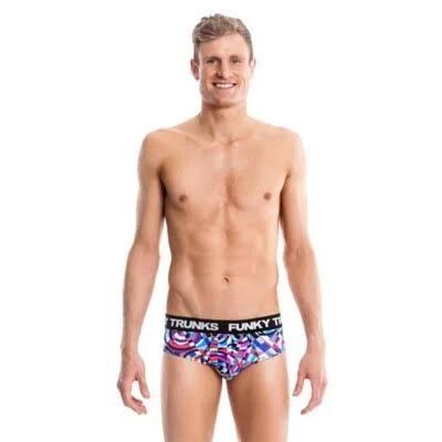 Funky Trunks Underwear Cotton Briefs Video Star | Mens Underwear