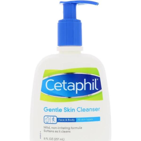 Cetaphil Gentle Skin Cleanser, 8 fl oz (Pack of 1)