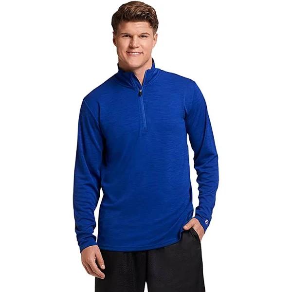 Russell Athletic Dri-Power Lightweight 1/4 Zip Pullover Royal / L