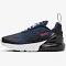 Nike Kids' Air Max 270 (GS) Midnight Navy - Size 11C