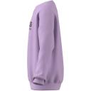 Adidas Fleece Crew Sweatshirt in Bliss Lilac Purple 13-14