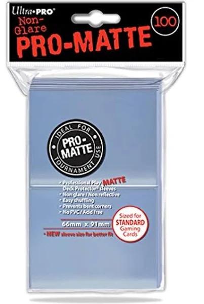 Ultra Pro Standard Deck Protector 100ct Pro-Matte Clear